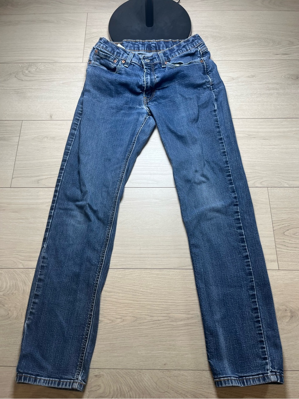 Levi’s 541 Classic Men's Blue Denim Jeans - Casual Straight Fit 34x36